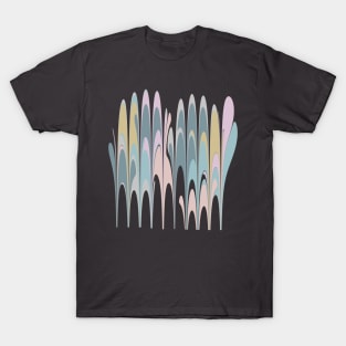 Abstract Pastel Illustration T-Shirt